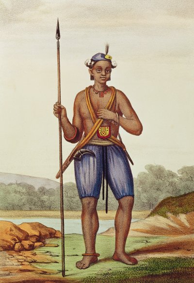 Fulani man, uit 